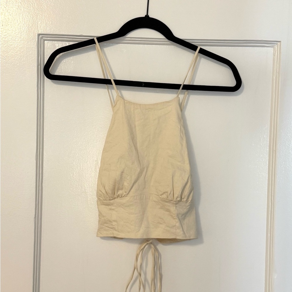 Zara Cream Camisole Top